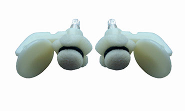 Support d'&eacute;lectrode en argent