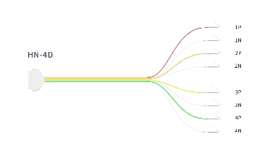 &Eacute;lectrodes &agrave; aiguille courb&eacute;e HN-4D