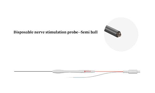 Sonde de stimulation nerveuse jetable